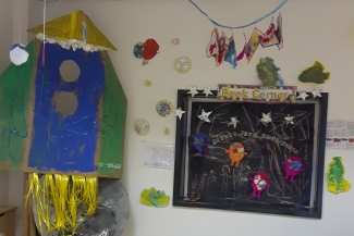 Little Explorers Eccles go to the moon