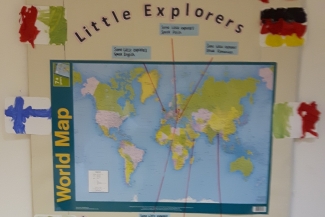 Little Explorers Eccles learn languages from all around the world